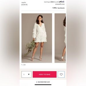 David’s Bridal party dress! Size XL